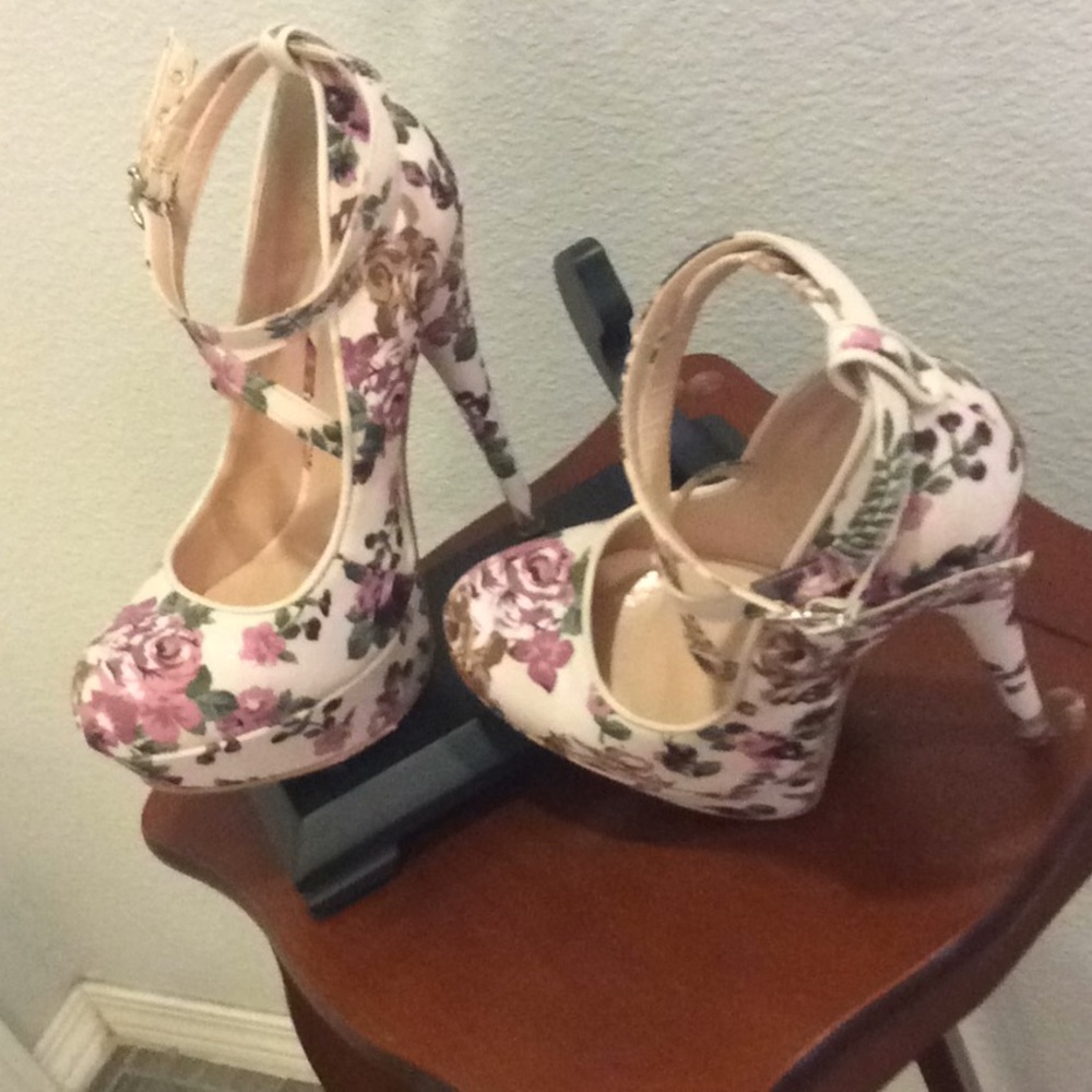 💖Hot Gorgeous Platform / Flowers Shoes - Picture 2 of 8